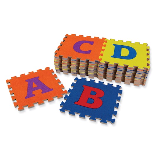 WonderFoam&#xAE; Alphabet Carpet Tiles